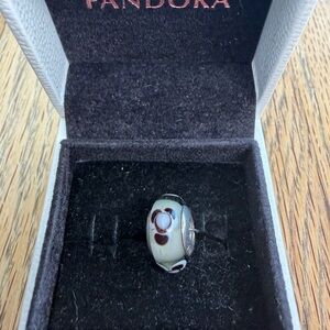 RETIRED Pandora “Flowers for You” Murano Glass charm #790642